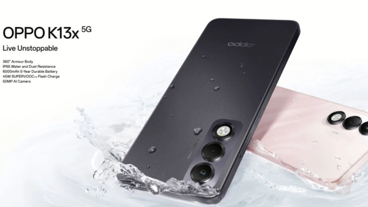 Oppo K13x 5G Launched in India Under ₹12,000 – 120Hz Display & 6000mAh Battery